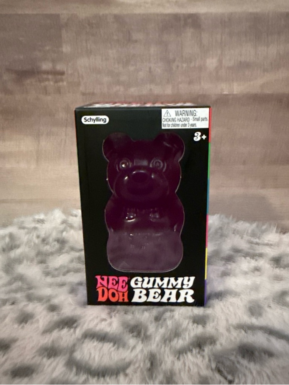 Schylling NeeDoh Authentic Purple Gummy Bear 🐻💜